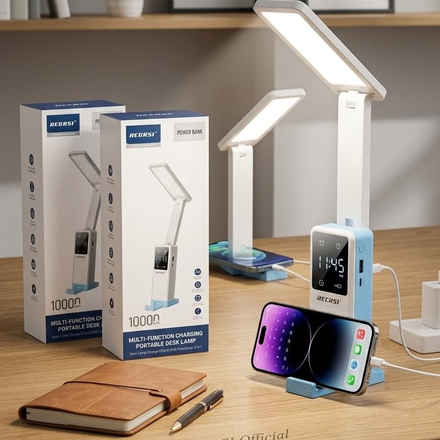 Recrsi 3-in-1 Smart Desk Lamp