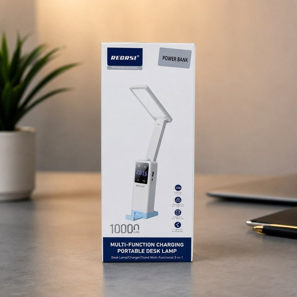 Recrsi 3-in-1 Smart Desk Lamp